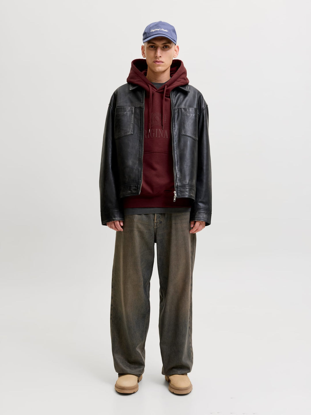 Jack & Jones Frederikberg trui wijnrood – heren