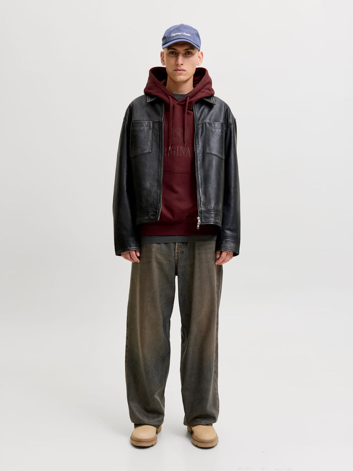 Jack & Jones Frederikberg trui wijnrood – heren