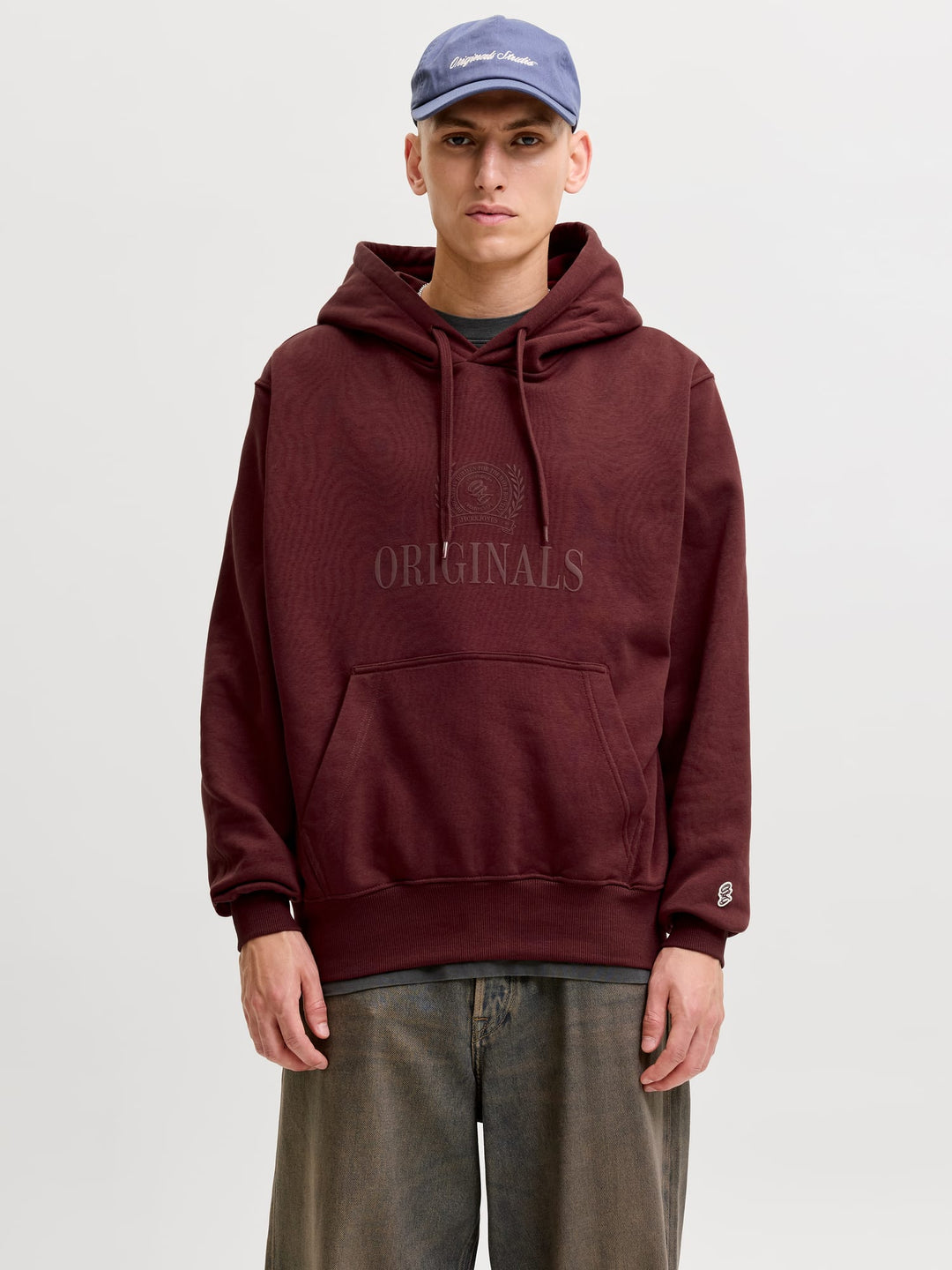 Jack & Jones Frederikberg trui wijnrood – heren
