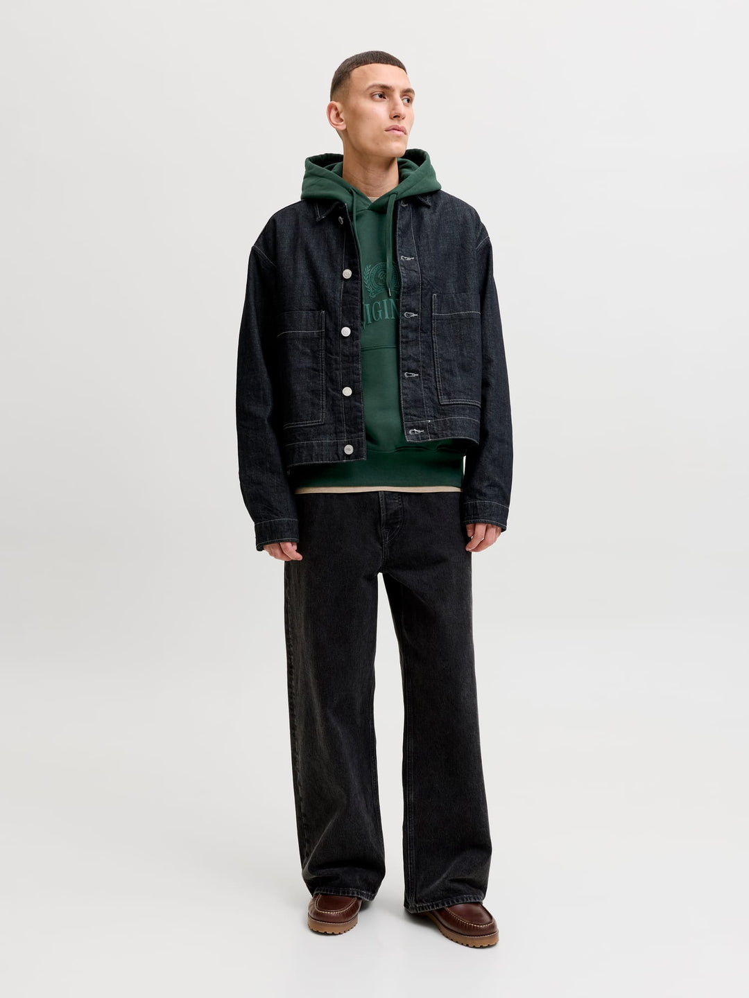 Jack & Jones 12300022 FREDERIKSBERG trui olijf – heren