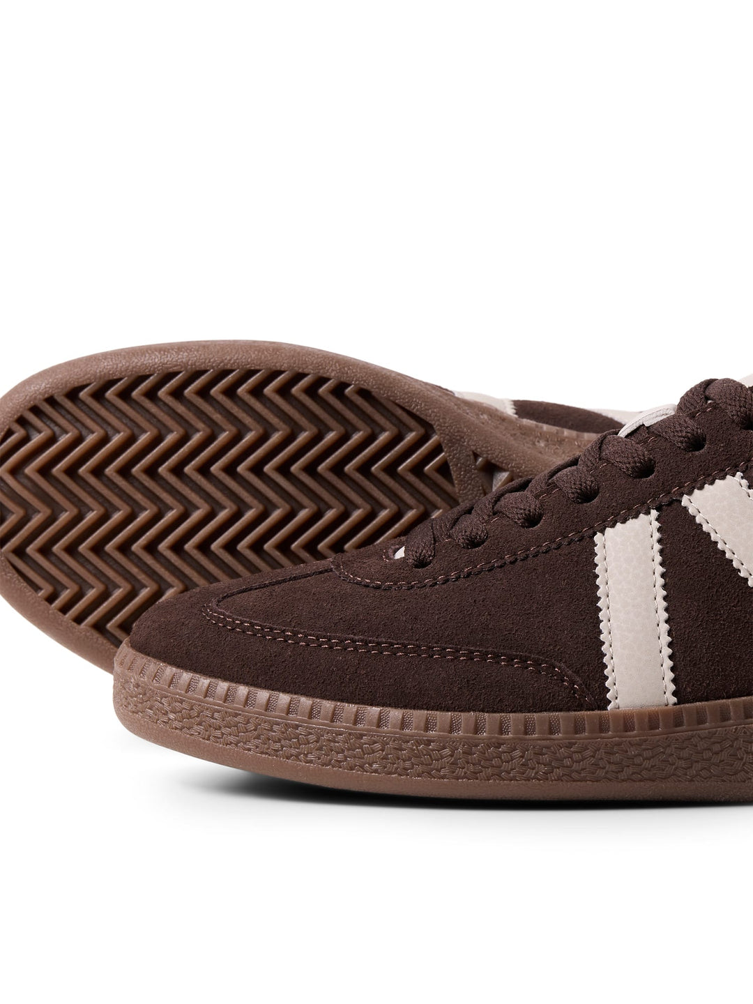 Jack & Jones kirk sneakers bruin dessin – heren