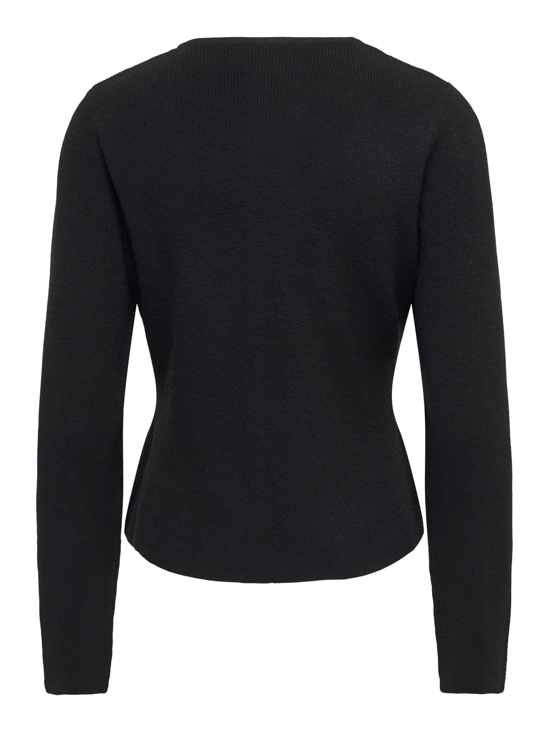 jacqueline de yong 15376596 Prime vest gebreid zwart