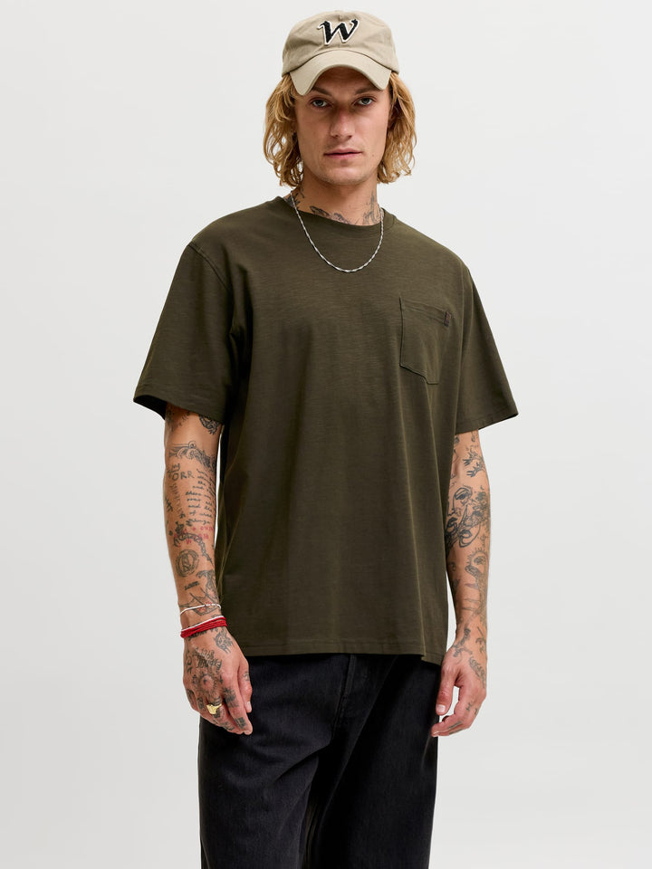 Jack & Jones T-shirt Army – heren