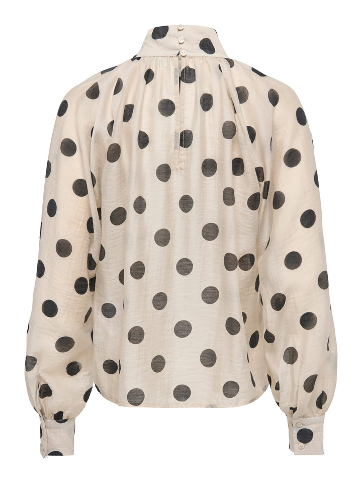 Jacqueline de Yong 15381547 Fay top - dames - Zand Dessin
