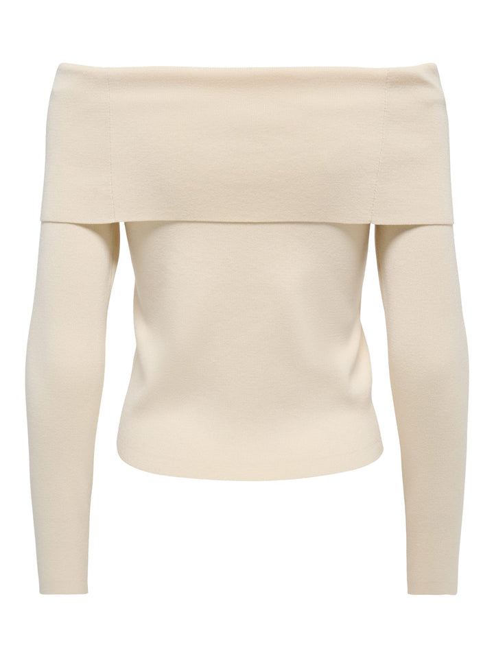 Jacqueline de Yong 15385343 Astra trui dames beige