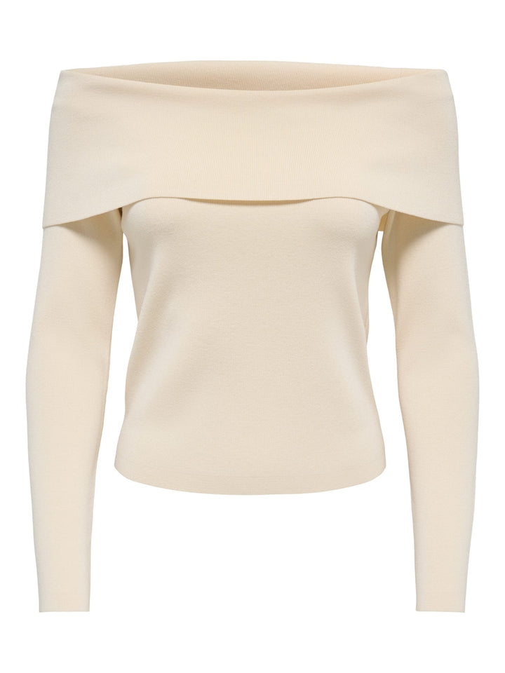Jacqueline de Yong 15385343 Astra trui dames beige