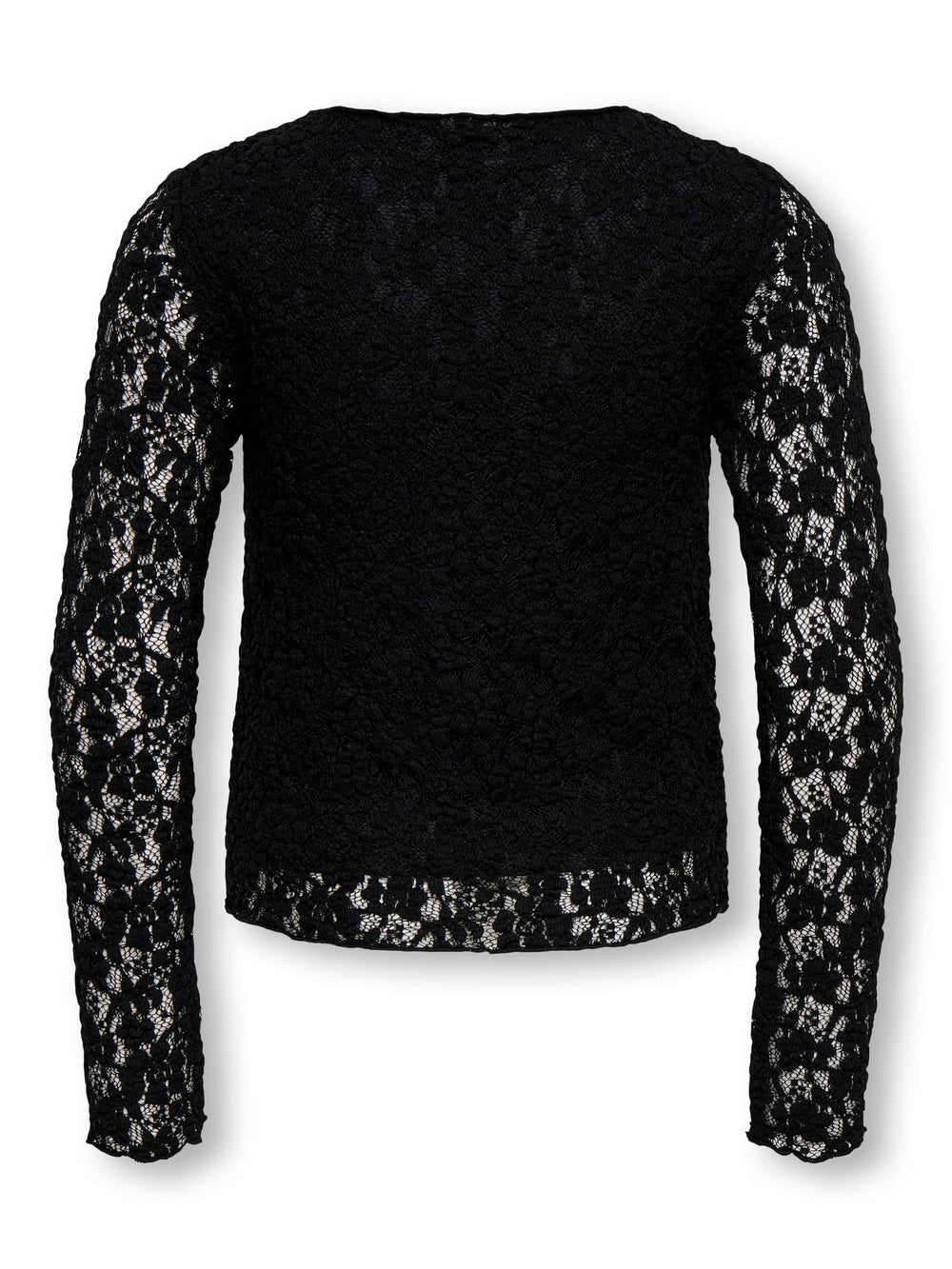 kids only 15379472 Leika top l/m zwart – meisjes