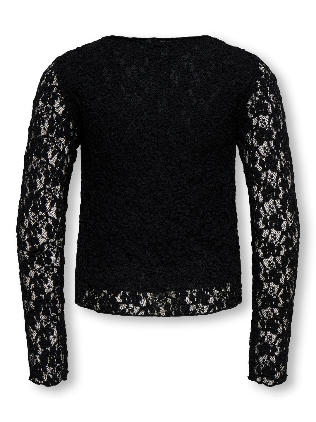 kids only 15379472 Leika top l/m zwart – meisjes