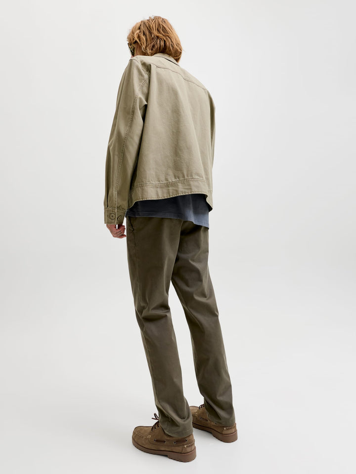 Jack & Jones Stollie chino donkergroen – heren - L32