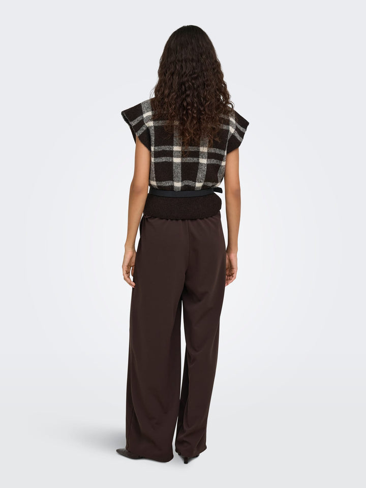 Only 15386869 Carla top k/m dames bruin dessin