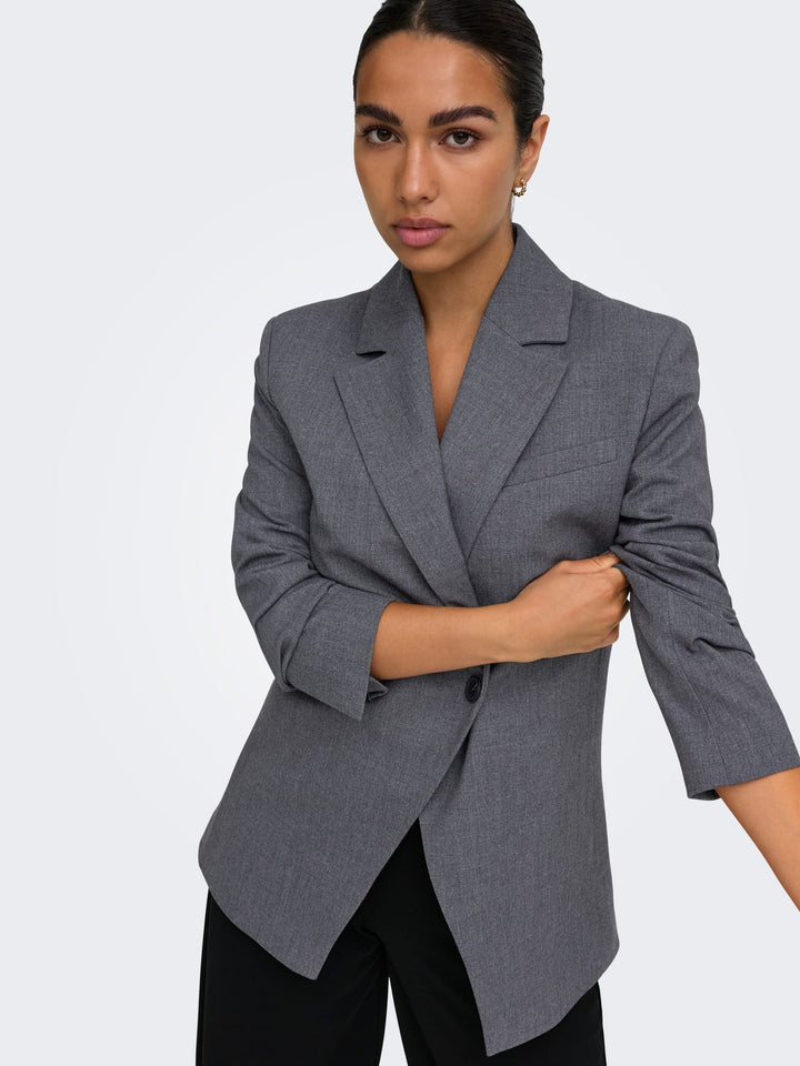 jacqueline de yong 15371417 Valerie blazer dames grijs melee
