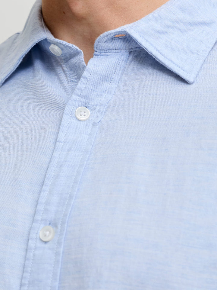 Jack & Jones Field overhemd l/m lichtblauw – heren