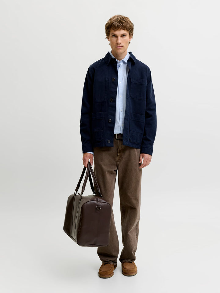Jack & Jones Field overhemd l/m lichtblauw – heren