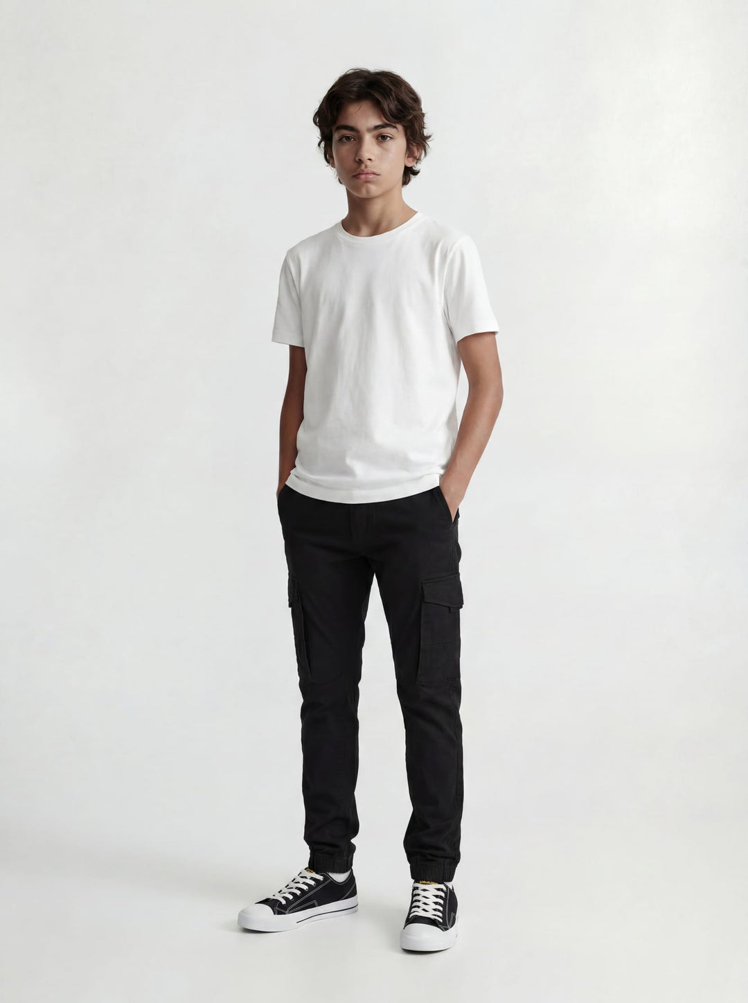 Jack & Jones cargobroek zwart – jongens