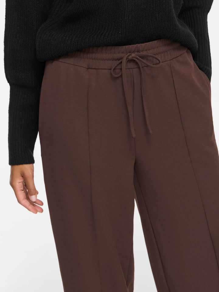 Vila Clua lange broek bruin – dames