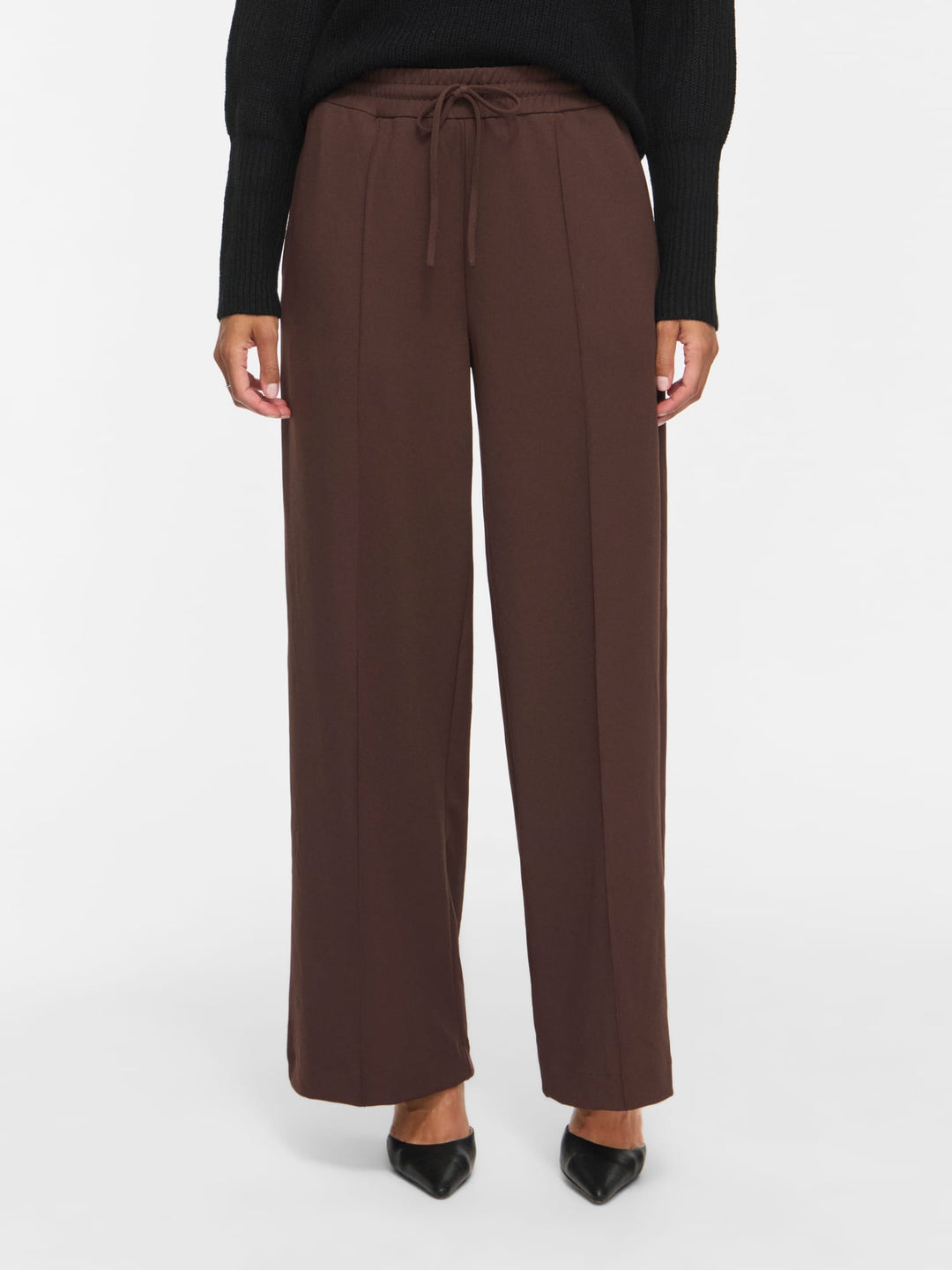 Vila Clua lange broek bruin – dames
