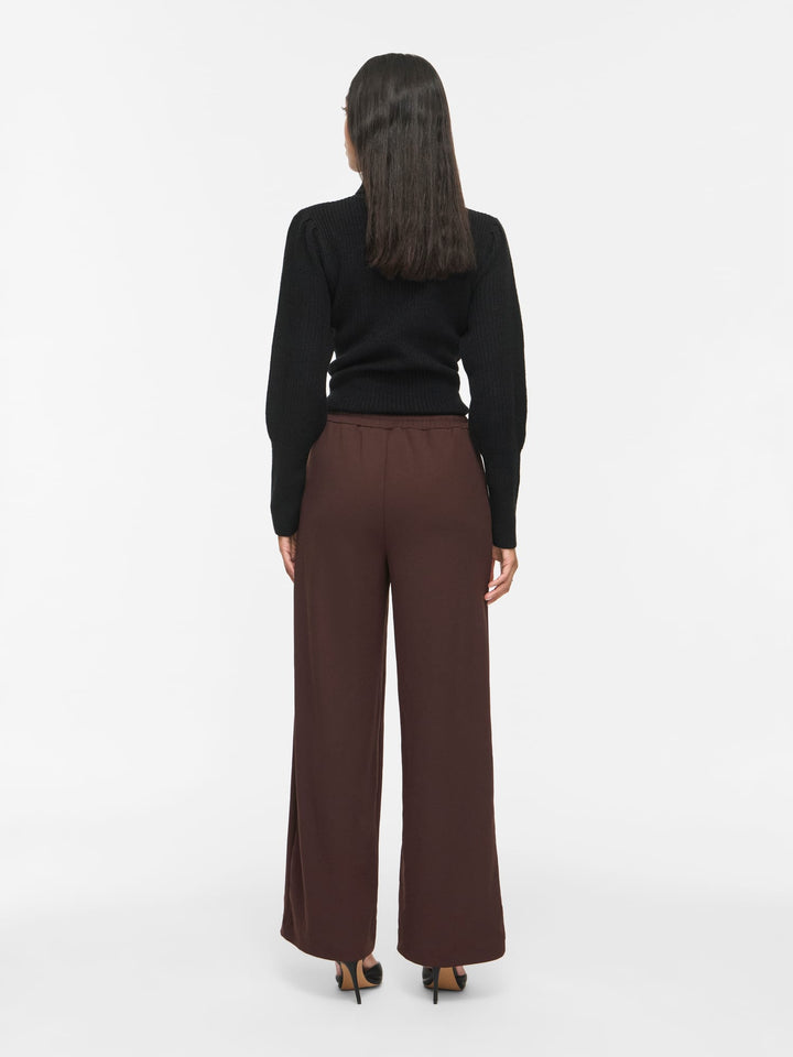Vila Clua lange broek bruin – dames