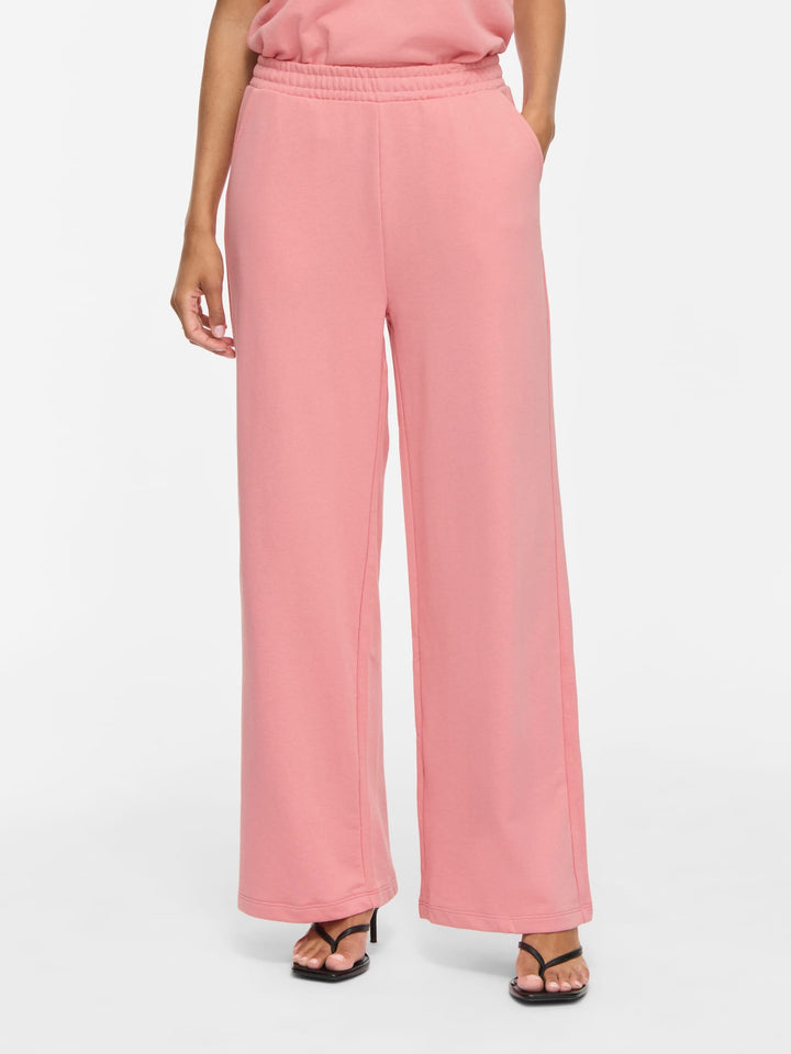 Vila Harisa wijde broek roze – dames