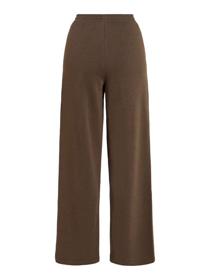 Vila Harisa wijde broek bruin – dames