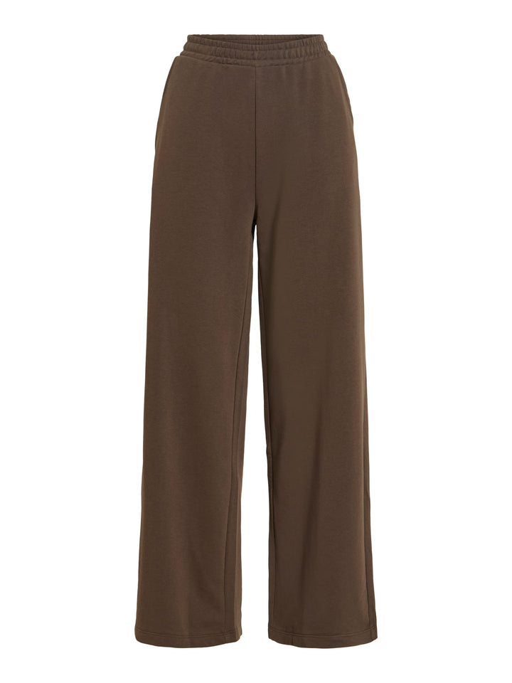 Vila Harisa wijde broek bruin – dames