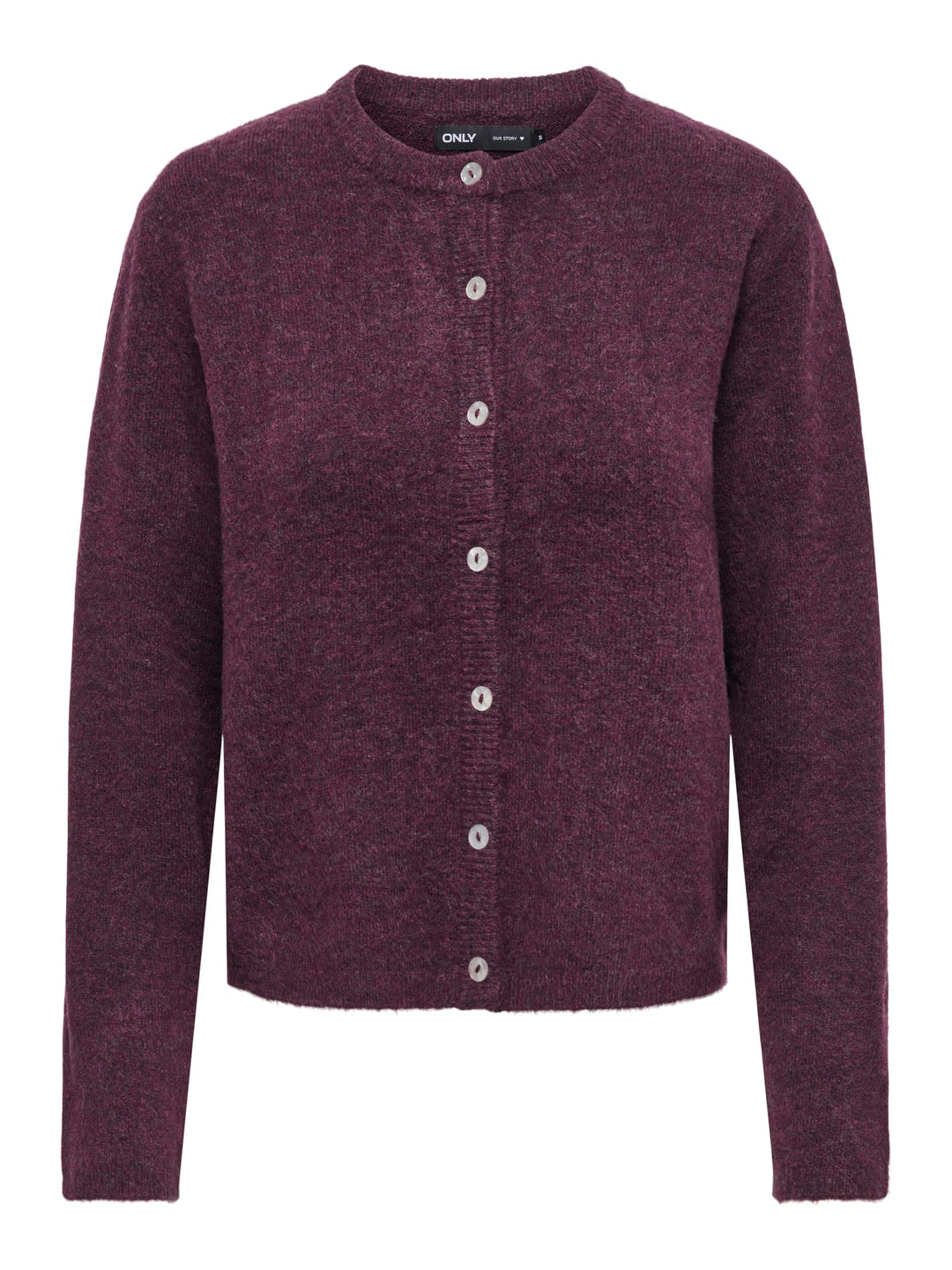 Only gebreid vest dames bordeaux – 15368980 simoni