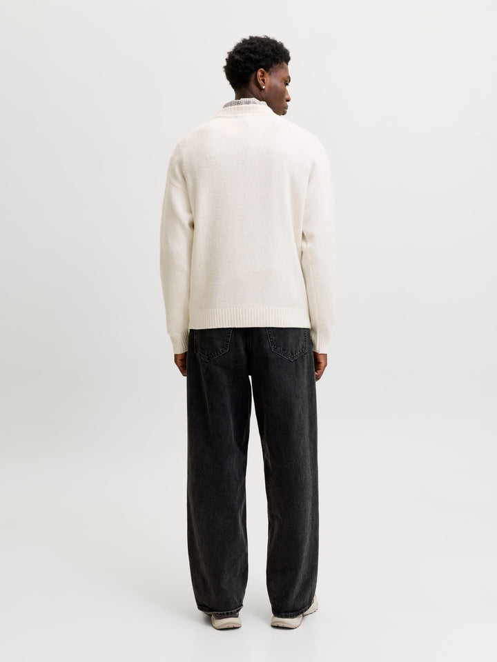 Jack &amp; Jones 12278924 Soho trui heren off-white