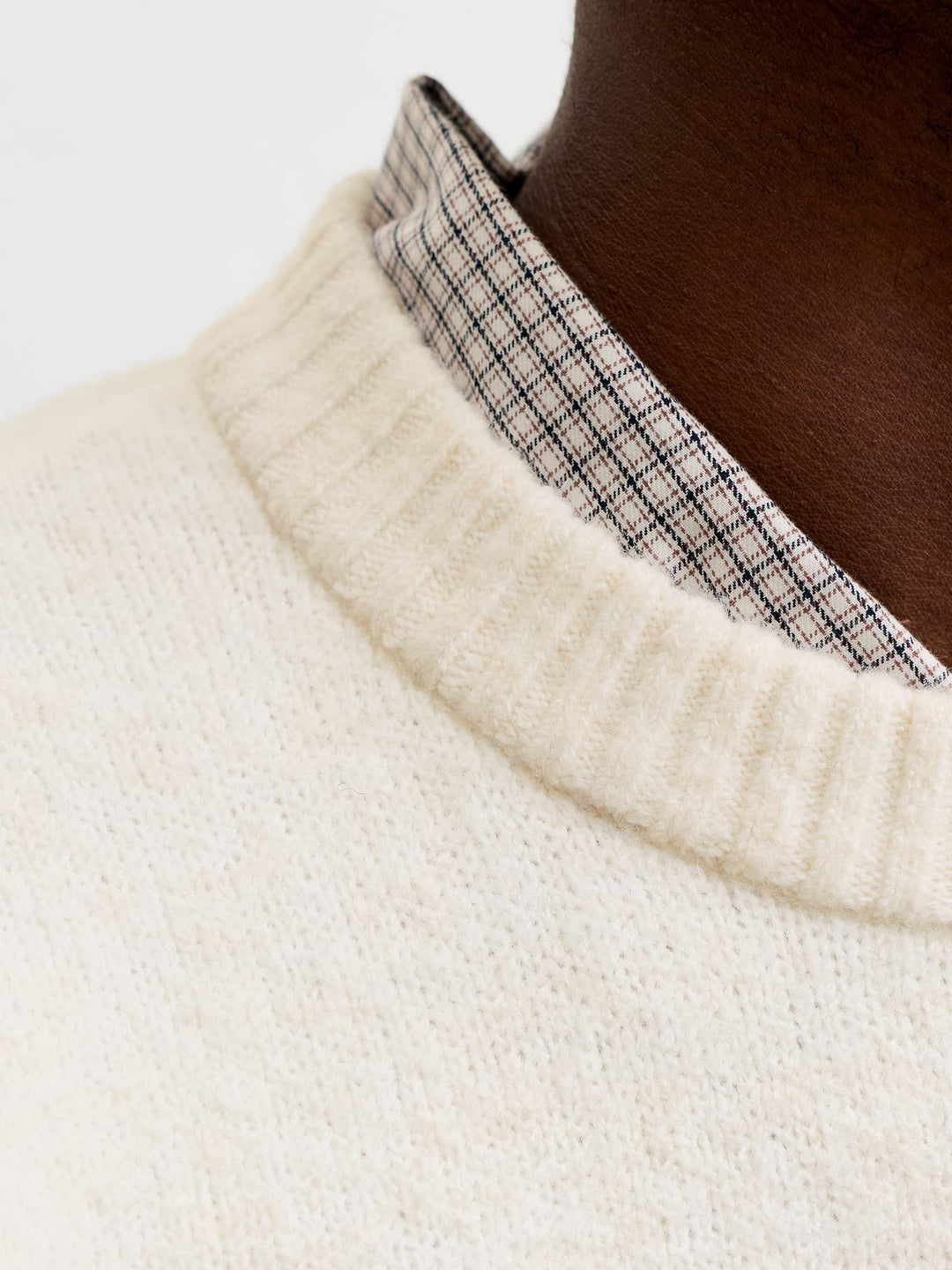 Jack &amp; Jones 12278924 Soho trui heren off-white