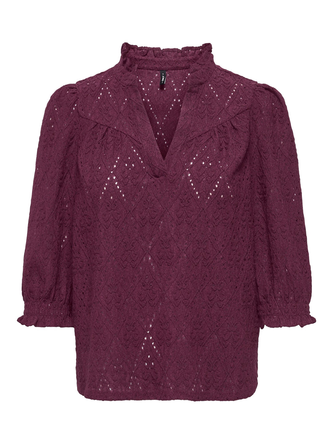 Only ziggy top bordeaux – dames
