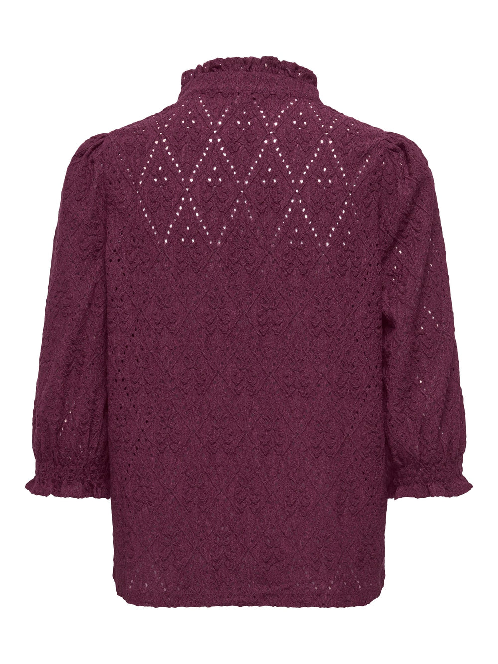Only ziggy top bordeaux – dames