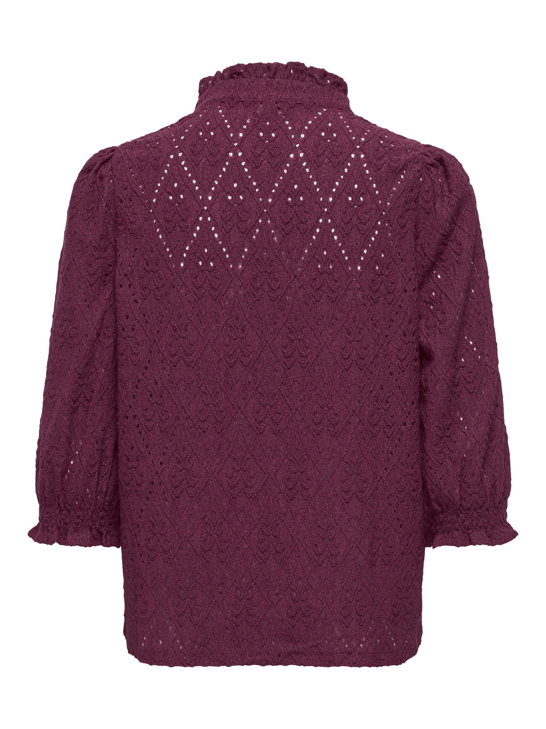Only ziggy top bordeaux – dames