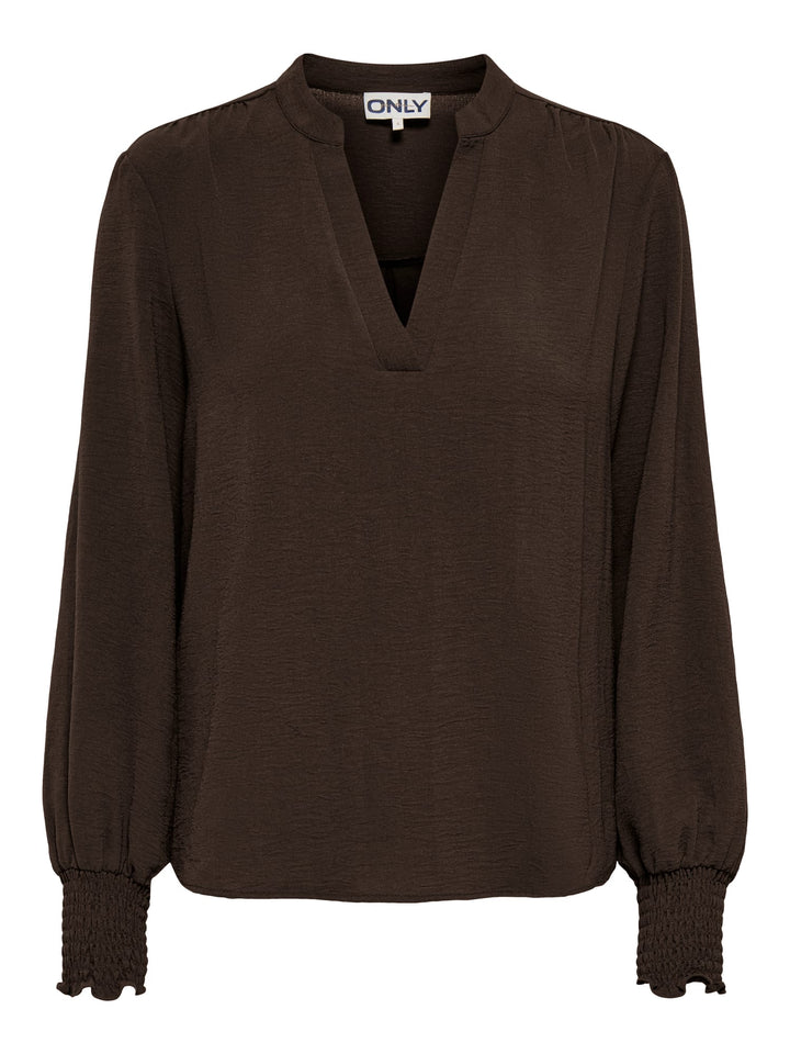 Only Mette top bruin – dames