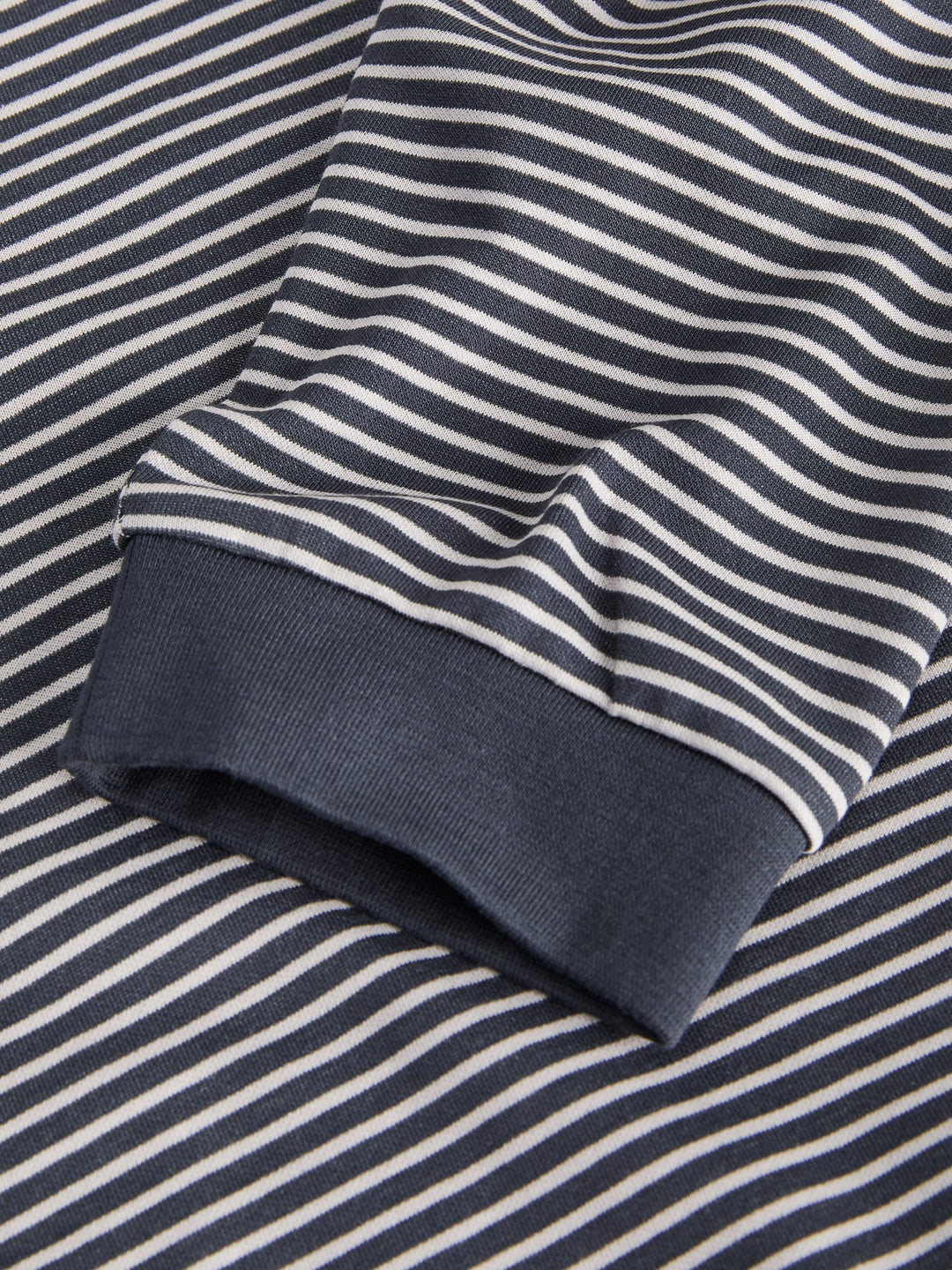 Jack &amp; Jones 12316256 Barron t-shirt l/m blauw dessin – heren