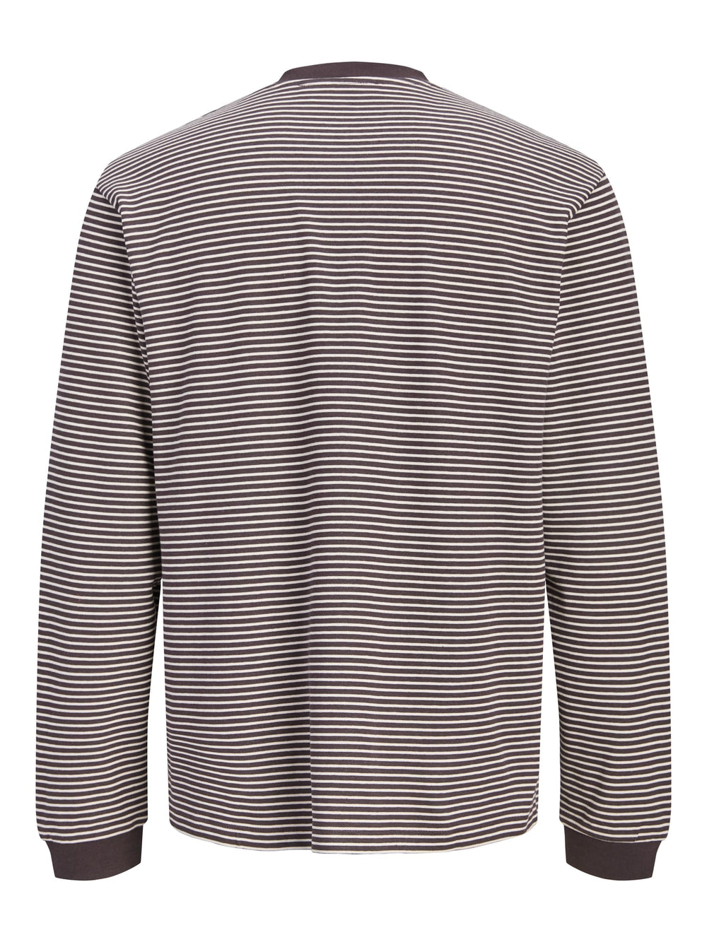Jack & Jones 12316256 Barron t-shirt l/m bruin dessin – heren