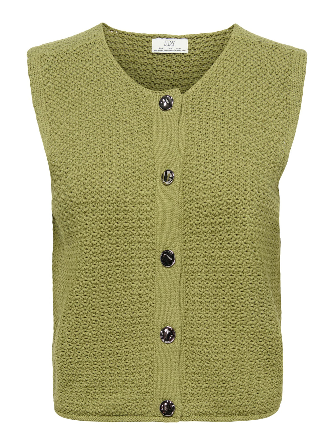 Jacqueline de Yong gilet gebreid – Martha in army