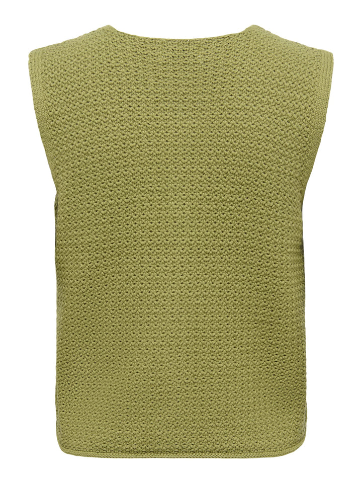 Jacqueline de Yong gilet gebreid – Martha in army