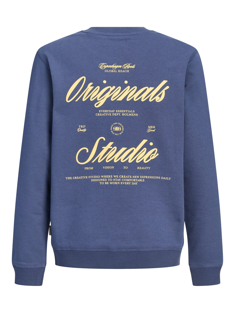 jack & jones kids Norrebro sweater jongens – rafblauw