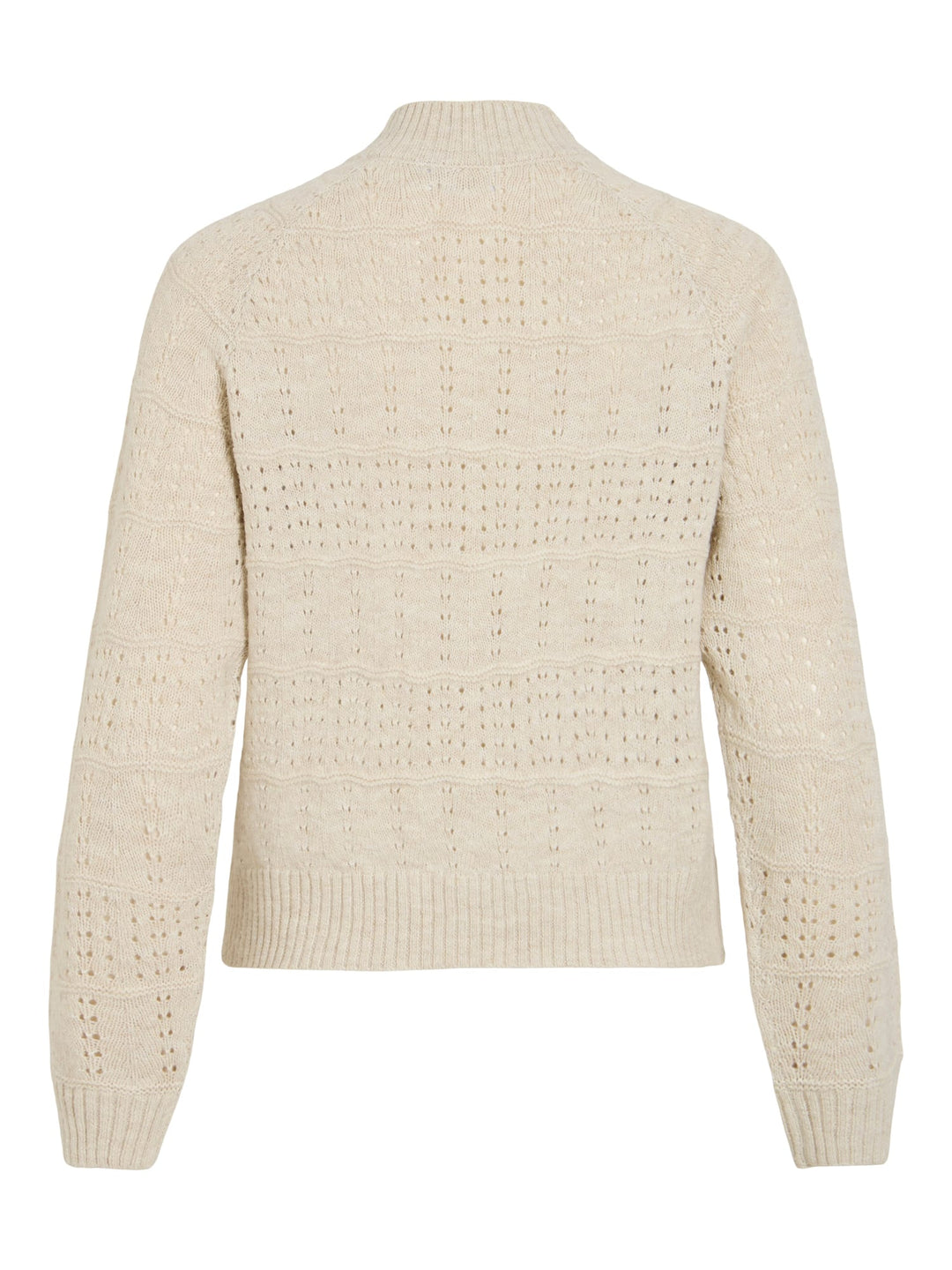 Vila 14119130 Sapna gebreid vest beige
