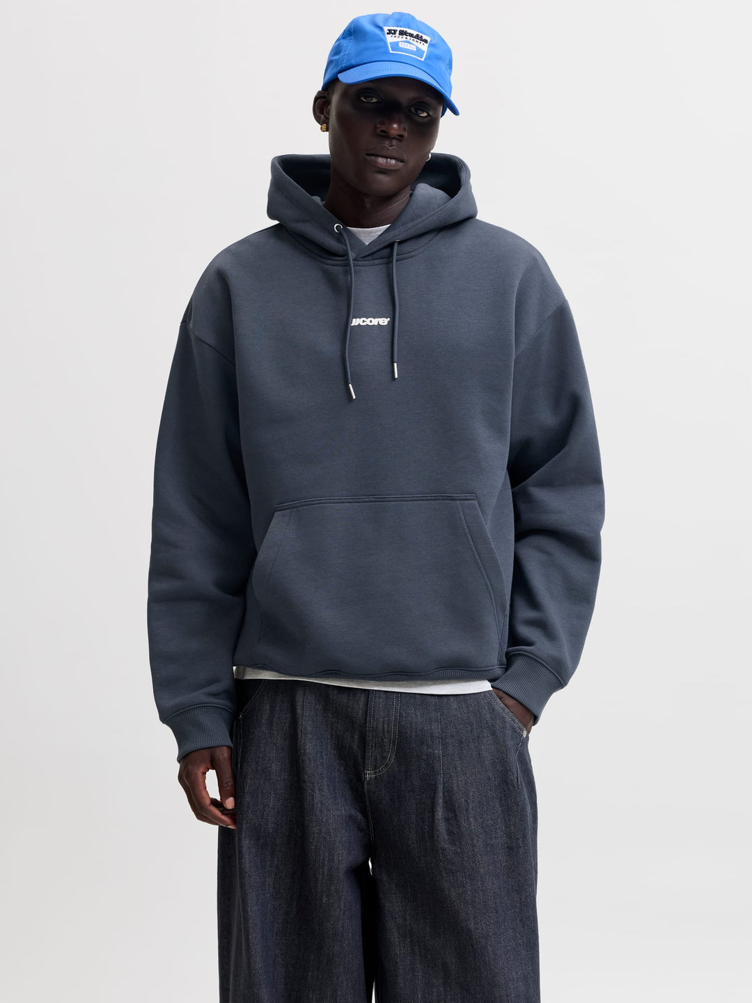 Jack & Jones 12300458 club sweater heren – navy