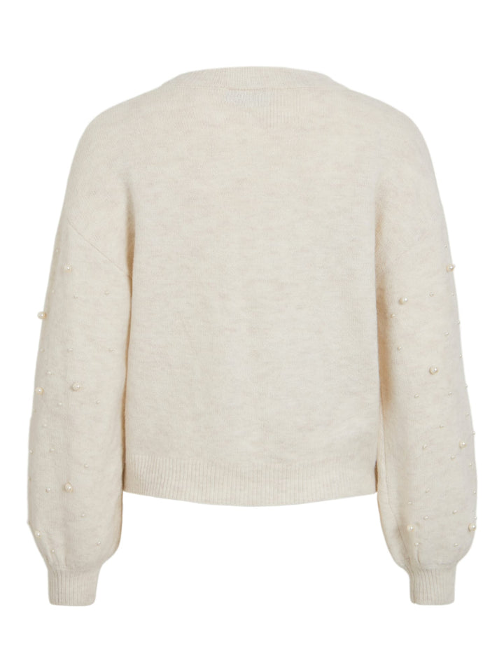 Vila 14118683 Kaia trui dames off-white