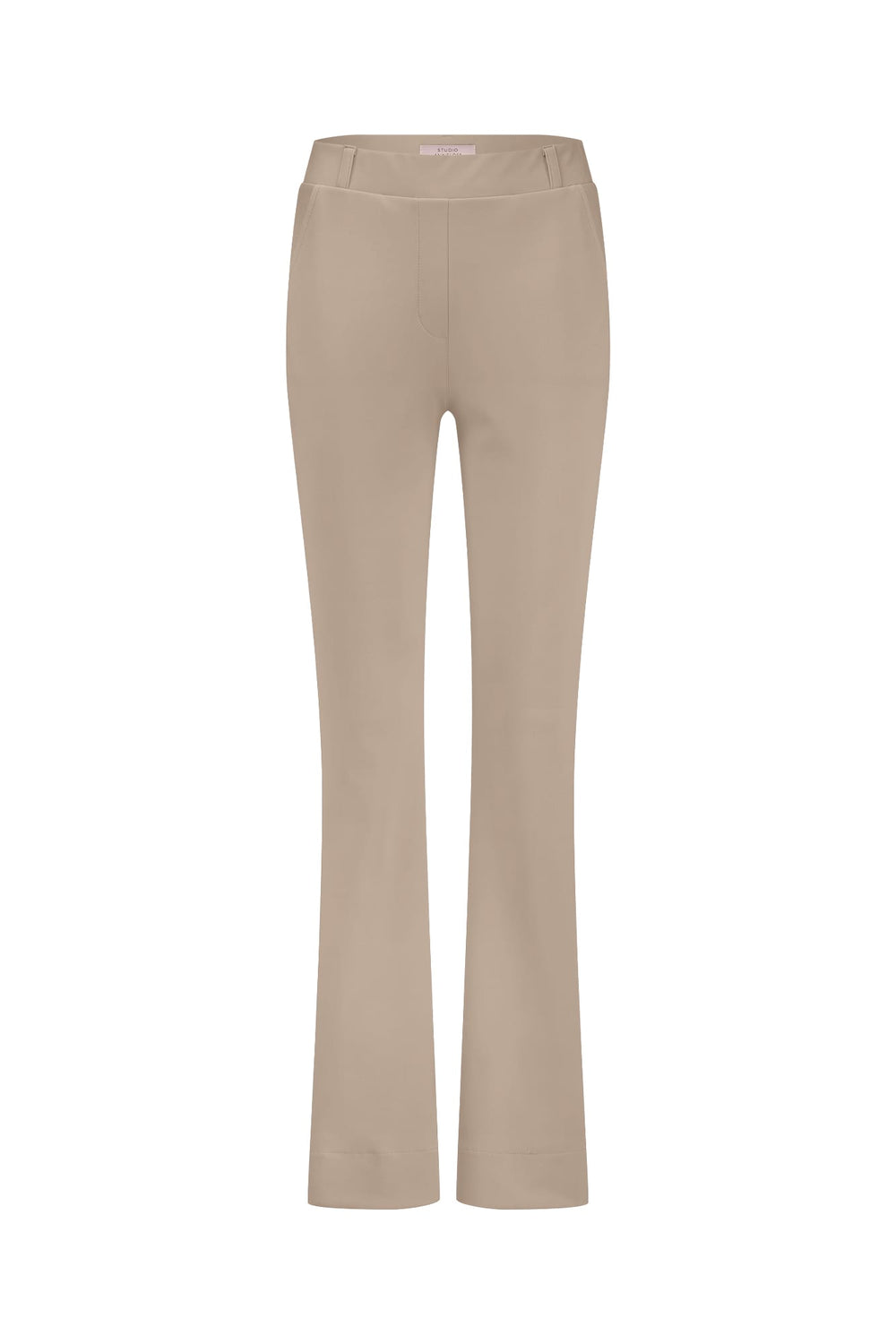 Studio Anneloes 94800 flair bonded – lange broek dames - Zand