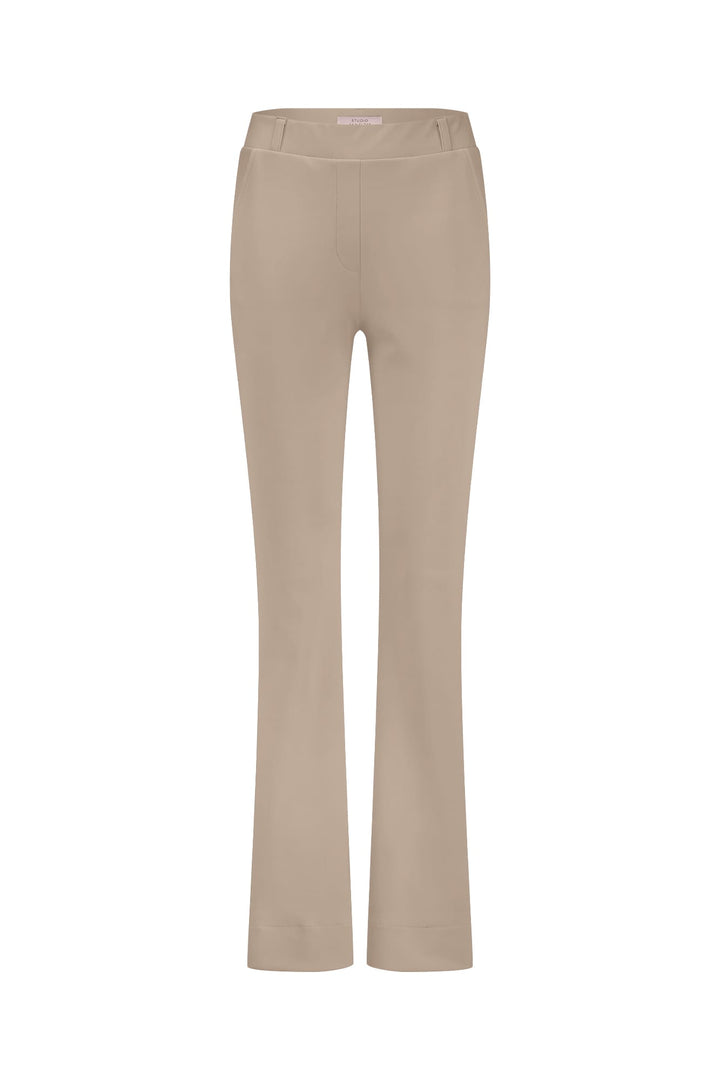 Studio Anneloes 94800 flair bonded – lange broek dames - Zand
