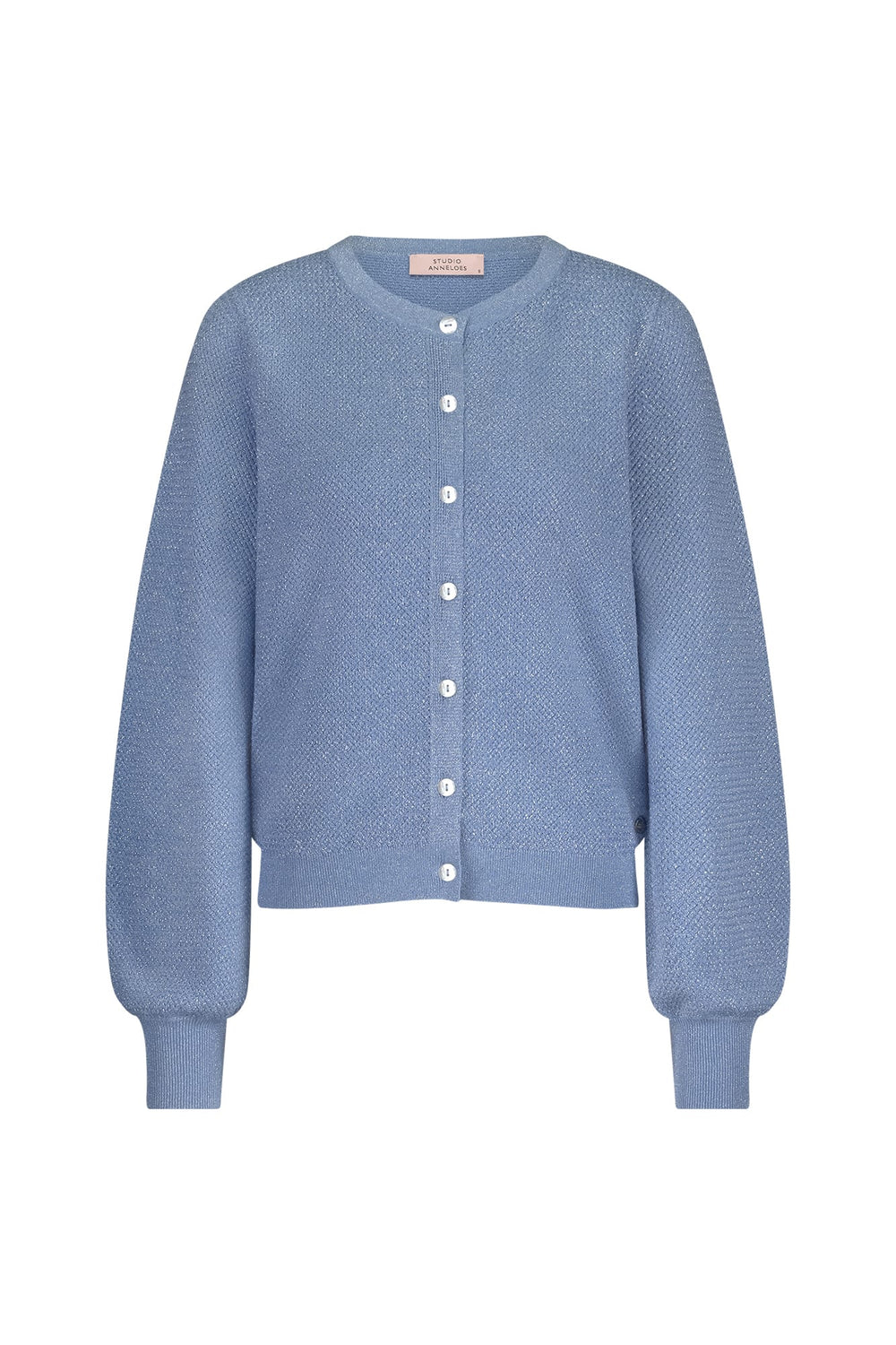 Studio Anneloes Tommy twinset cardigan – dames vest - Petrol Blauw