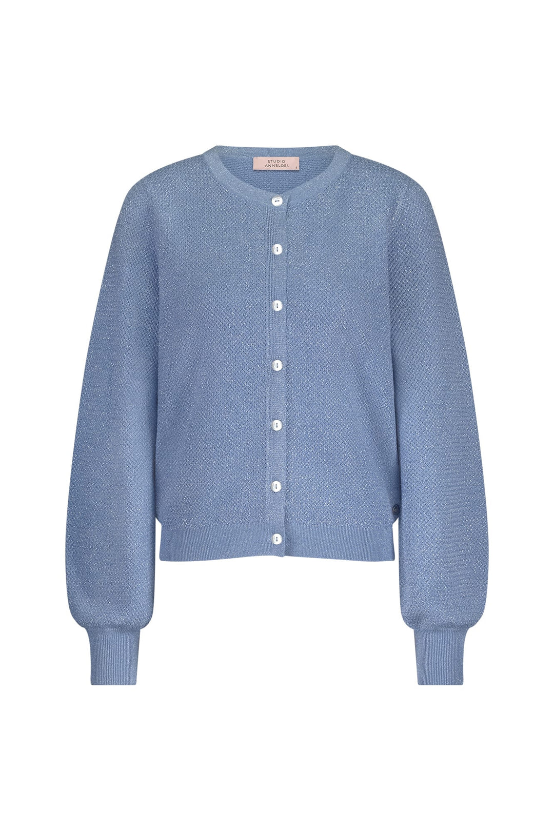 Studio Anneloes Tommy twinset cardigan – dames vest - Petrol Blauw