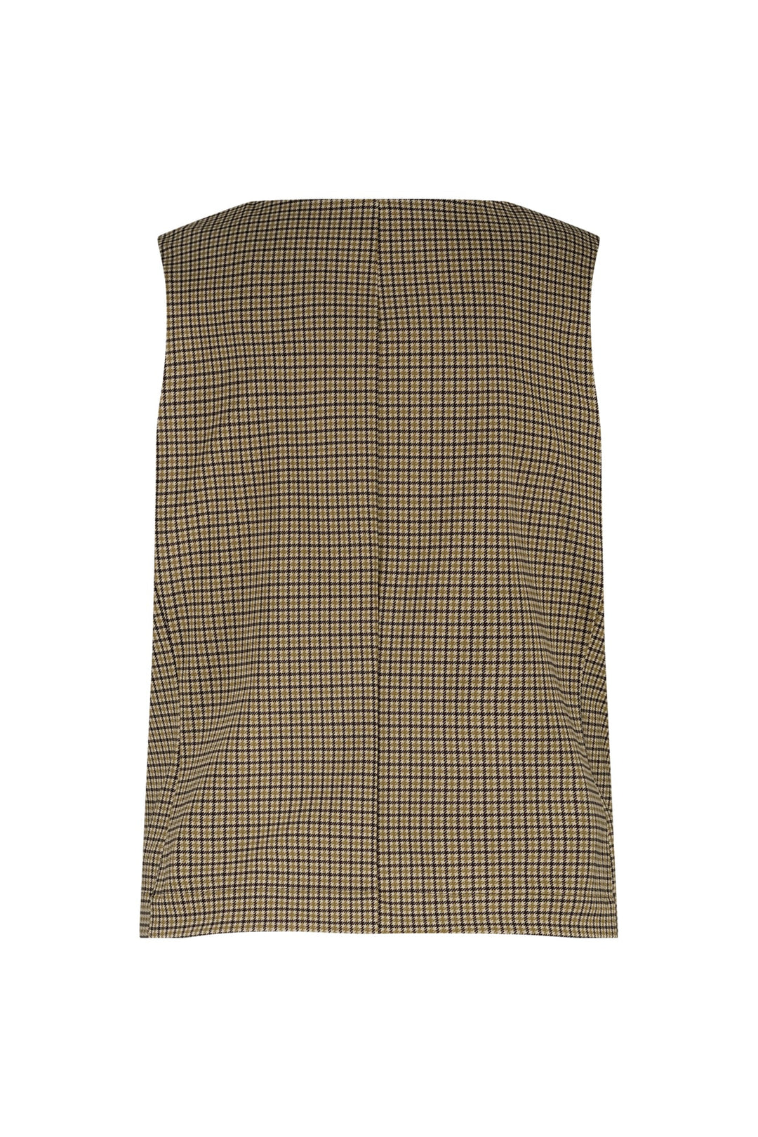 Studio Anneloes 13090 vest gebreid dames bruin dessin