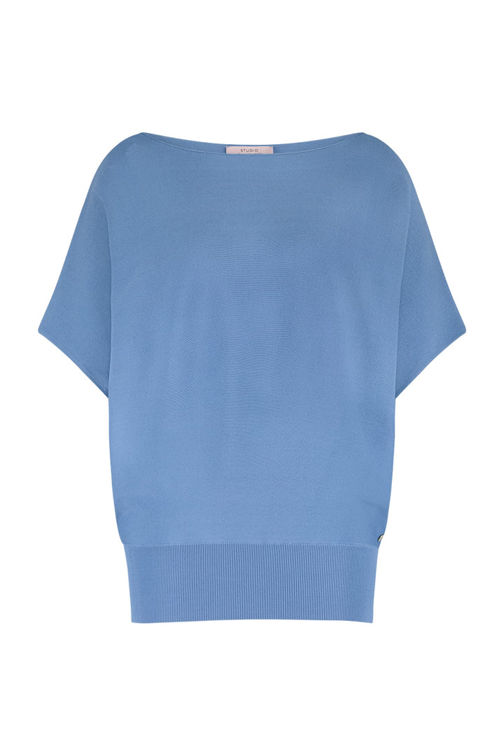 Studio Anneloes Lenti pullover – dames trui blauw