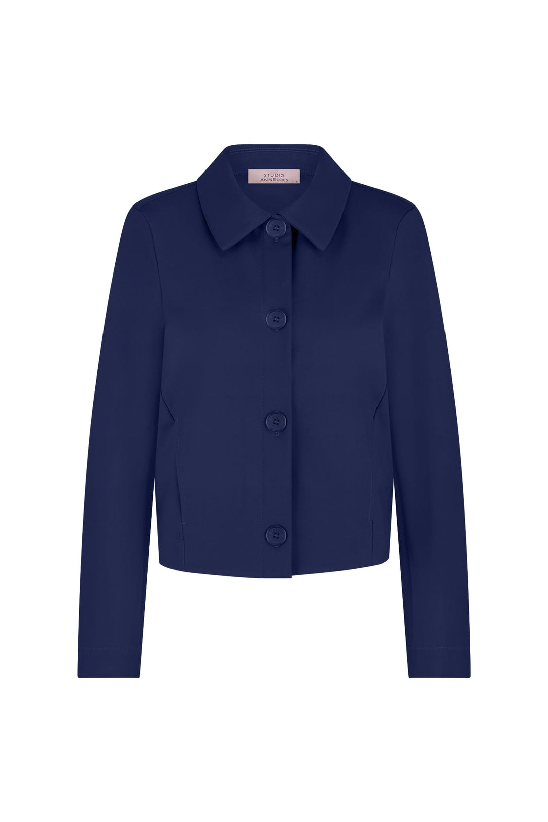 Studio Anneloes Hilly bonded jacket – damesjack blauw