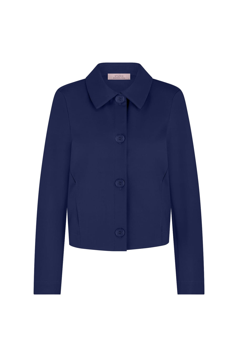 Studio Anneloes Hilly bonded jacket – damesjack blauw