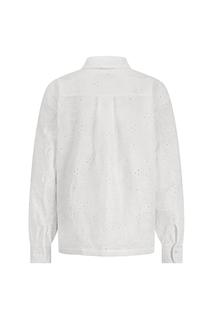 Studio Anneloes Jitte broderie blouse – dames - Off-white