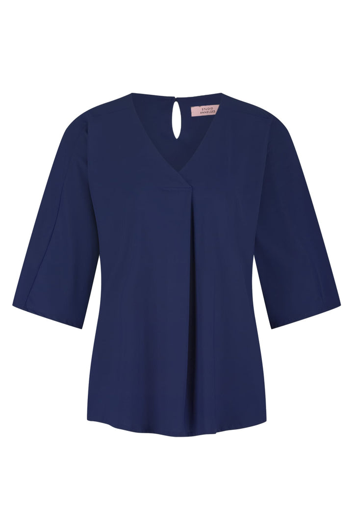 Studio Anneloes Marly top blauw – dames t-shirt