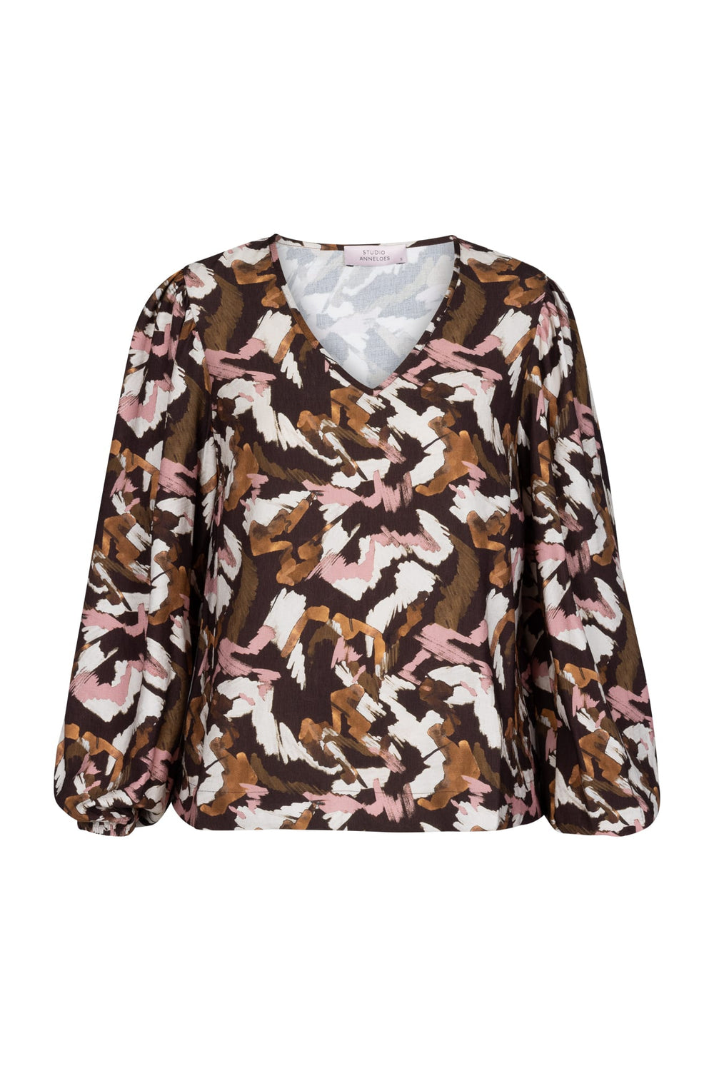 Studio Anneloes 13313 Kylie top bruin dessin – dames